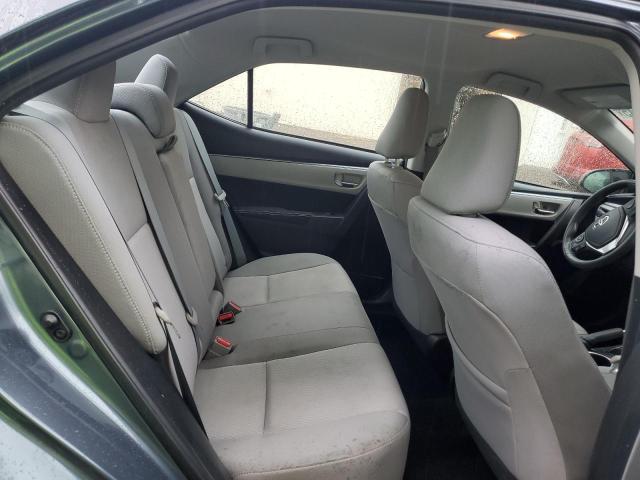 2T1BURHE0FC230010 - 2015 TOYOTA COROLLA L BLUE photo 10