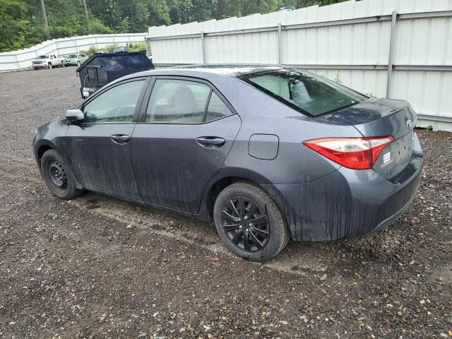 2T1BURHE0FC230010 - 2015 TOYOTA COROLLA L BLUE photo 2