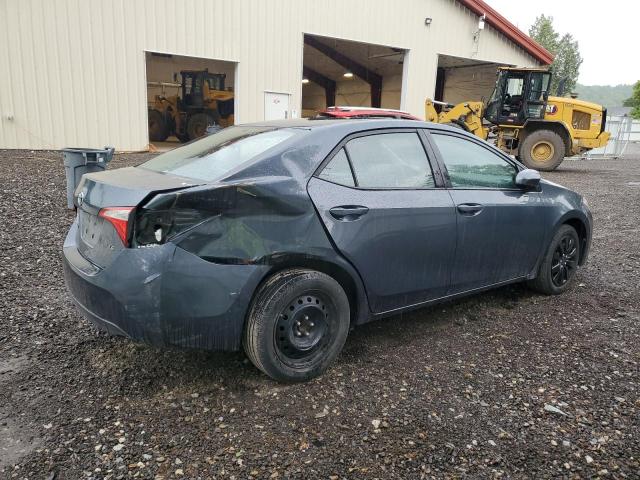 2T1BURHE0FC230010 - 2015 TOYOTA COROLLA L BLUE photo 3