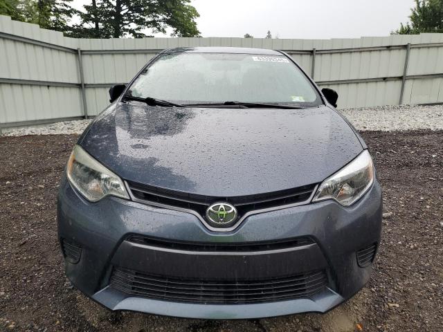 2T1BURHE0FC230010 - 2015 TOYOTA COROLLA L BLUE photo 5