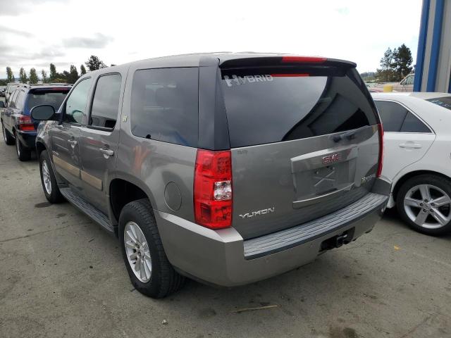 1GKFK13598R237969 - 2008 GMC YUKON HYBRID CHARCOAL photo 2