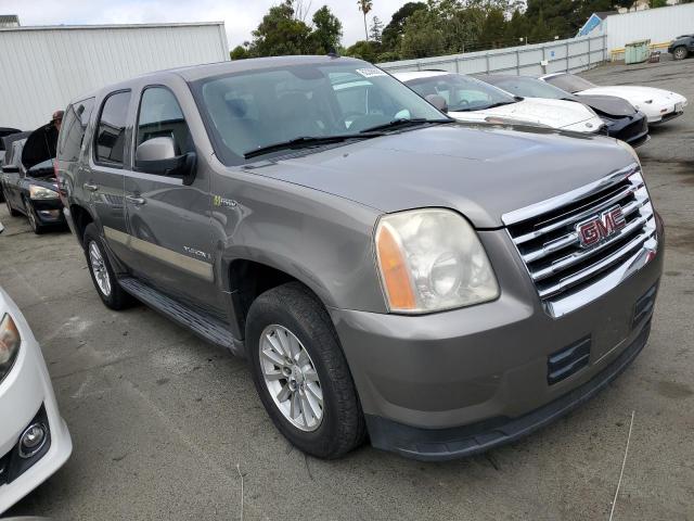 1GKFK13598R237969 - 2008 GMC YUKON HYBRID CHARCOAL photo 4