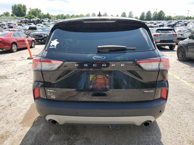 1FMCU9H69MUA04251 - 2021 FORD ESCAPE SEL BLACK photo 6
