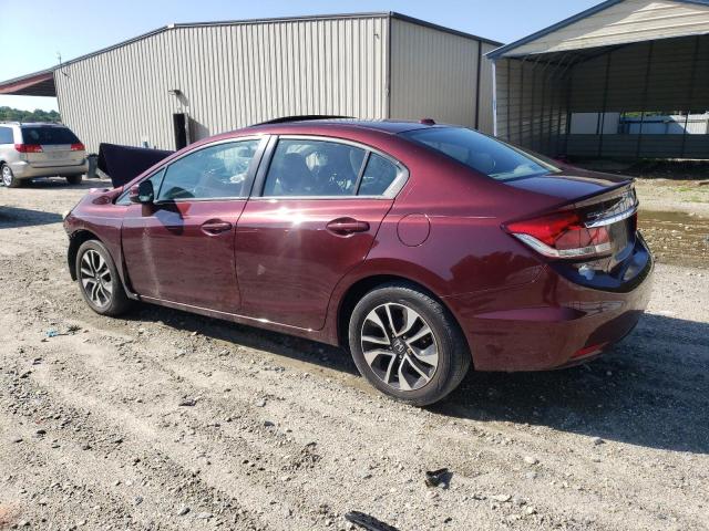 19XFB2F84DE093213 - 2013 HONDA CIVIC EX 栗色 照片 2