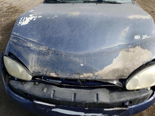 JM1NB353X20223640 - 2002 MAZDA MX-5 MIATA BASE BLUE photo 11