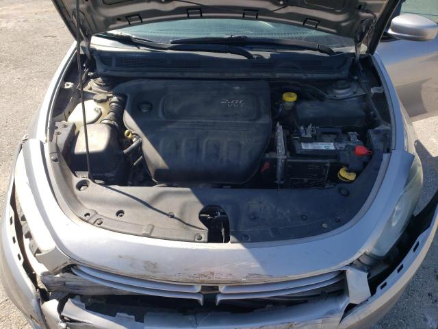 1C3CDFAA2FD181989 - 2015 DODGE DART SE SILVER photo 11