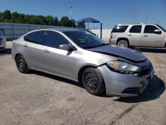 1C3CDFAA2FD181989 - 2015 DODGE DART SE SILVER photo 4