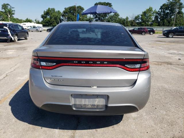1C3CDFAA2FD181989 - 2015 DODGE DART SE SILVER photo 6
