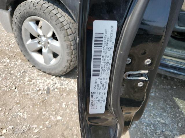 1C6RR7LT2DS504739 - 2013 RAM 1500 SLT BLACK photo 12