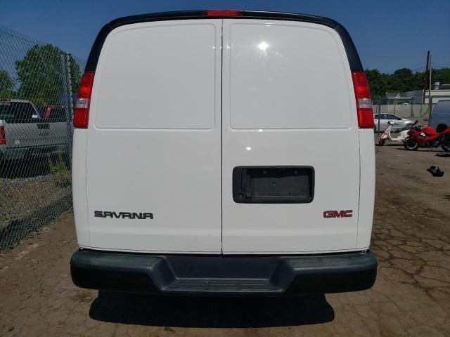 1GTZ7GFG5K1152868 - 2019 GMC SAVANA G3500 WHITE photo 6