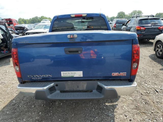 1GTDT136468256344 - 2006 GMC CANYON BLUE photo 6