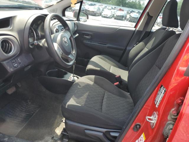 VNKKTUD32EA005737 - 2014 TOYOTA YARIS RED photo 7