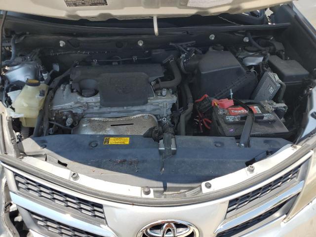 2T3WFREV7DW060957 - 2013 TOYOTA RAV4 XLE SILVER photo 12
