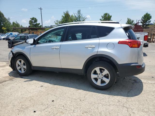 2T3WFREV7DW060957 - 2013 TOYOTA RAV4 XLE SILVER photo 2