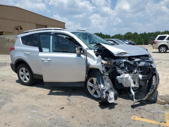 2T3WFREV7DW060957 - 2013 TOYOTA RAV4 XLE SILVER photo 4