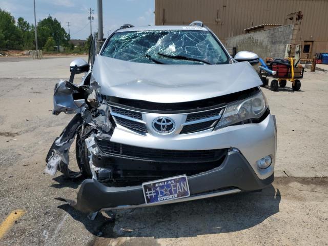2T3WFREV7DW060957 - 2013 TOYOTA RAV4 XLE SILVER photo 5