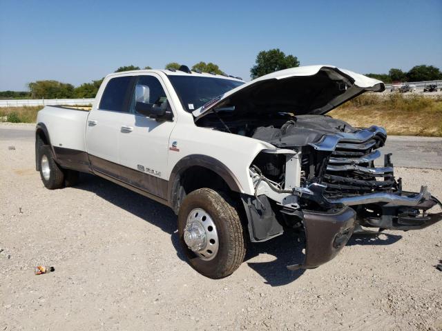 3C63RRKL7KG715538 - 2019 RAM 3500 LONGHORN WHITE photo 1