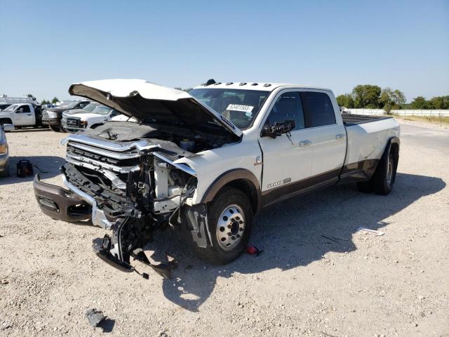 3C63RRKL7KG715538 - 2019 RAM 3500 LONGHORN WHITE photo 2