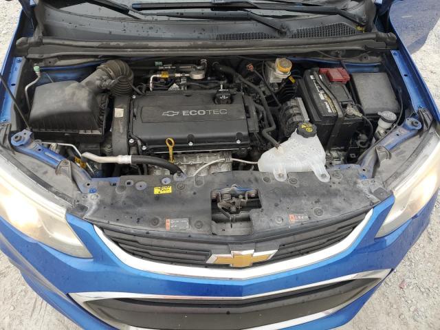1G1JB5SHXH4159524 - 2017 CHEVROLET SONIC LS BLUE photo 11