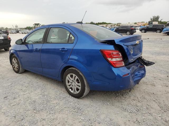 1G1JB5SHXH4159524 - 2017 CHEVROLET SONIC LS BLUE photo 2