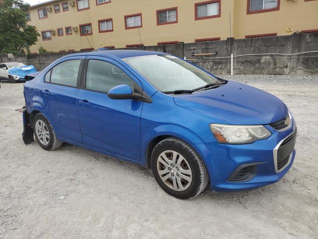 1G1JB5SHXH4159524 - 2017 CHEVROLET SONIC LS BLUE photo 4