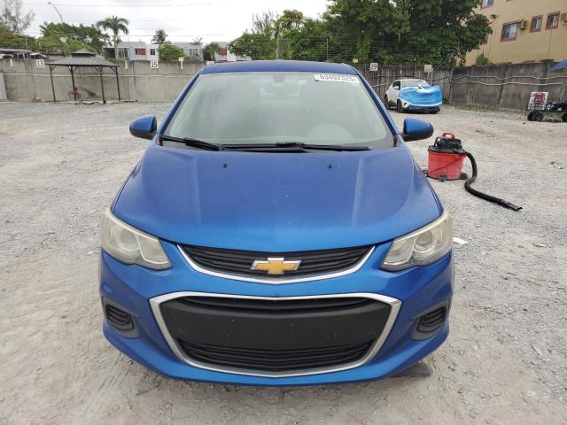 1G1JB5SHXH4159524 - 2017 CHEVROLET SONIC LS BLUE photo 5
