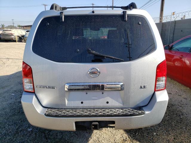 5N1AR18U65C759549 - 2005 NISSAN PATHFINDER LE SILVER photo 6