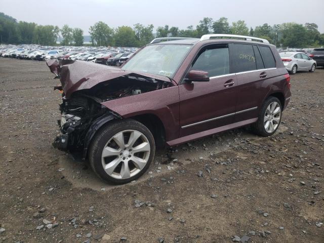 WDCGG8HB9AF430410 - 2010 MERCEDES-BENZ GLK 350 4MATIC MAROON photo 1