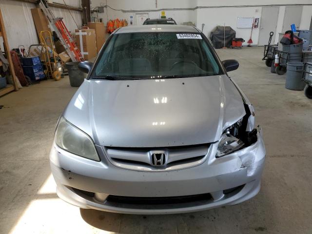 2HGES16345H007254 - 2005 HONDA CIVIC DX VP Gümüş foto 5