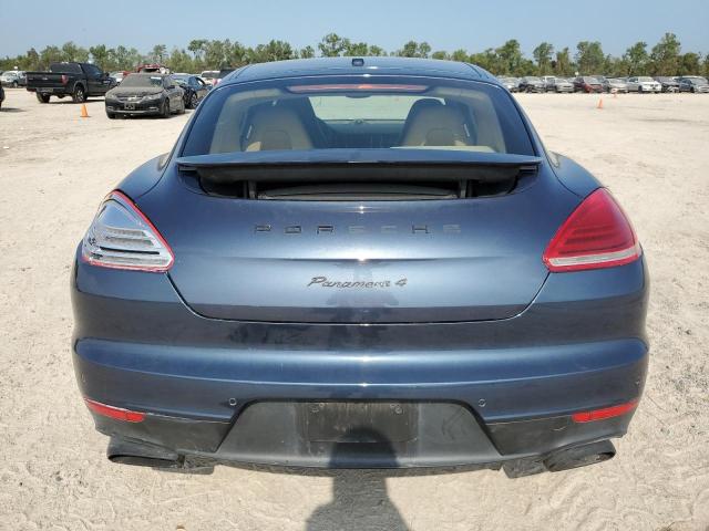 WP0AA2A75EL010344 - 2014 PORSCHE PANAMERA 2 BLUE photo 6