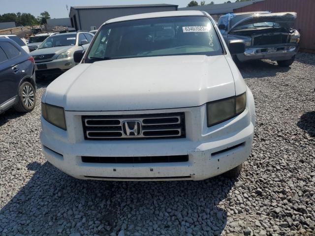 2HJYK16236H567993 - 2006 HONDA RIDGELINE RT WHITE photo 5