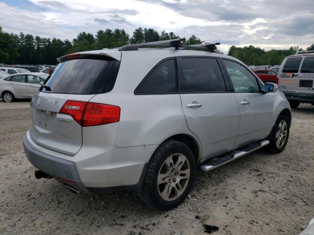 2HNYD28448H546859 - 2008 ACURA MDX TECHNOLOGY SILVER photo 3