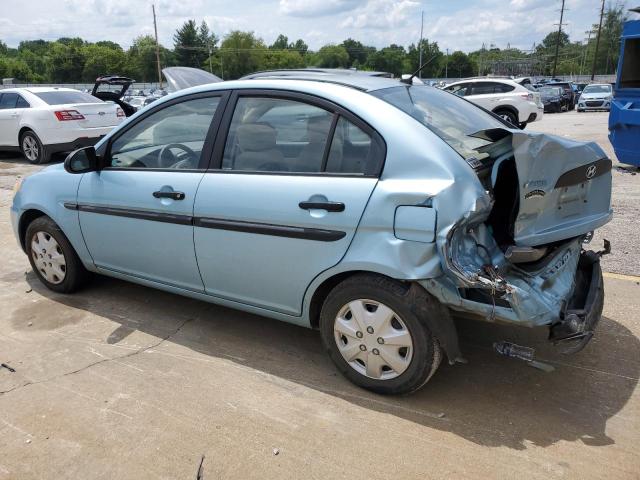 KMHCM46C59U309863 - 2009 HYUNDAI ACCENT GLS BLUE photo 2