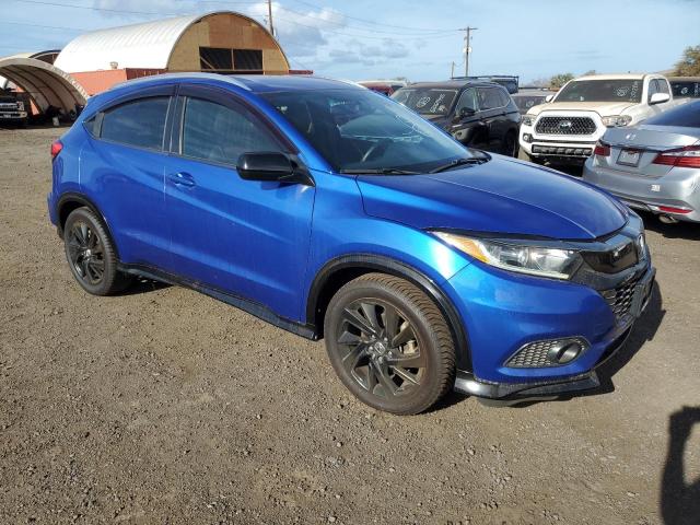 3CZRU5H15NM702092 - 2022 HONDA HR-V SPORT 蓝色 照片 4