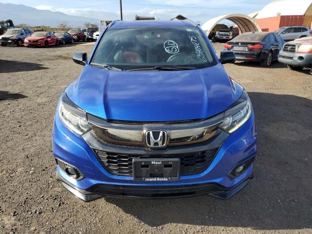 3CZRU5H15NM702092 - 2022 HONDA HR-V SPORT 蓝色 照片 5
