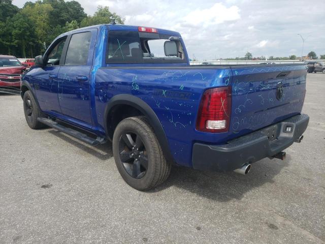 1C6RR6LT4KS698438 - 2019 RAM 1500 CLASS SLT 蓝色 照片 2