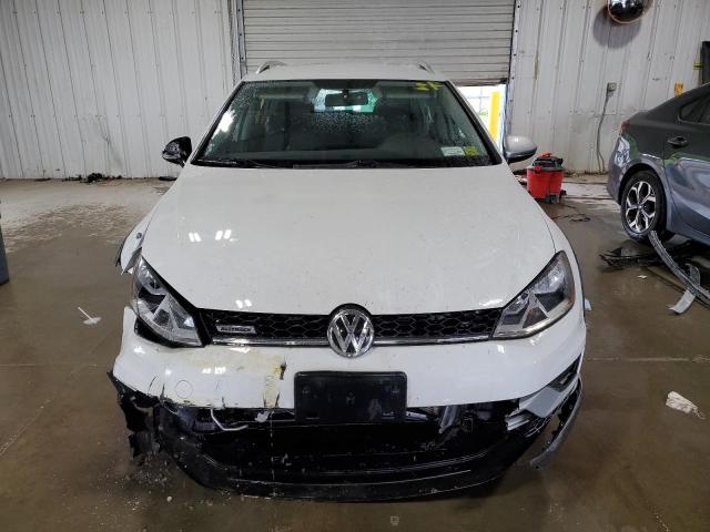 3VWH17AU1HM537671 - 2017 VOLKSWAGEN GOLF ALLTR S WHITE photo 5