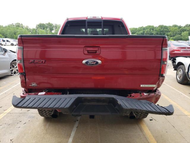 1FTFW1ET8EFC41620 - 2014 FORD F150 SUPERCREW RED photo 6