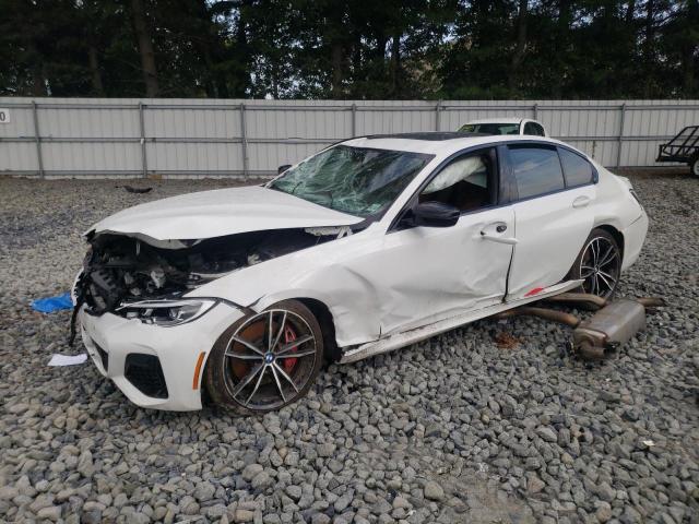 3MW5U9J04M8B57357 - 2021 BMW M340XI WHITE photo 1
