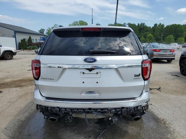 1FM5K8F80JGC83242 - 2018 FORD EXPLORER LIMITED ნაცრისფერი ფოტო 6