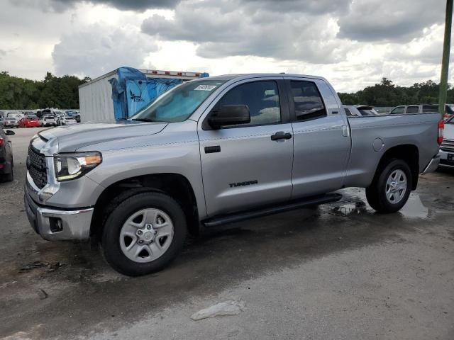 5TFUY5F14LX918935 - 2020 TOYOTA TUNDRA DOUBLE CAB SR/SR5 SILVER photo 1