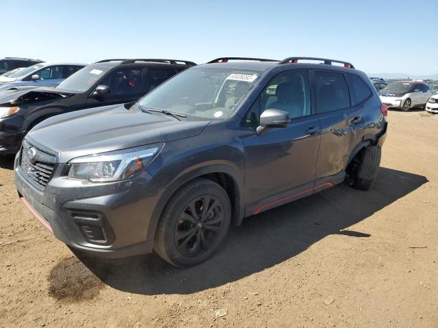 JF2SKARCXLH590432 - 2020 SUBARU FORESTER SPORT GRAY photo 1