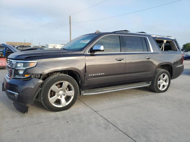 1GNSCJKC0GR324320 - 2016 CHEVROLET SUBURBAN C1500 LTZ GRAY photo 1