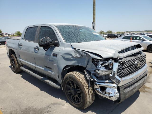 5TFEY5F14MX281521 - 2021 TOYOTA TUNDRA CREWMAX SR5 SILVER photo 4