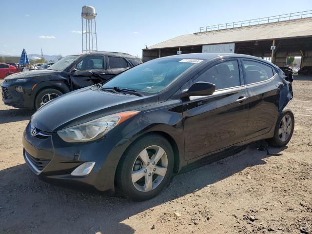 KMHDH4AE3DU901014 - 2013 HYUNDAI ELANTRA GLS BLACK photo 1