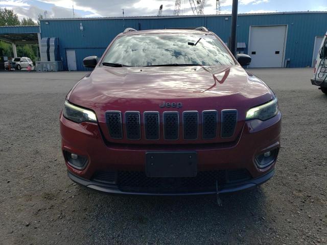 1C4PJLMXXMD158672 - 2021 JEEP CHEROKEE LATITUDE LUX BURGUNDY photo 5