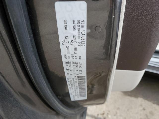 2C4RC1BG7HR505405 - 2017 CHRYSLER PACIFICA TOURING L Boz foto 10