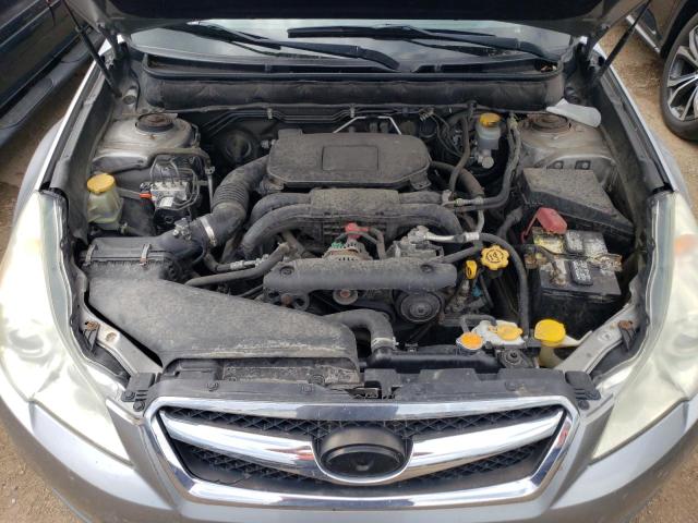 4S3BMCA63B3238086 - 2011 SUBARU LEGACY 2.5I SILVER photo 11