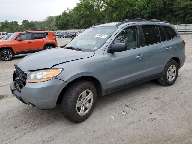 5NMSG73D89H242611 - 2009 HYUNDAI SANTA FE GLS GRAY photo 1