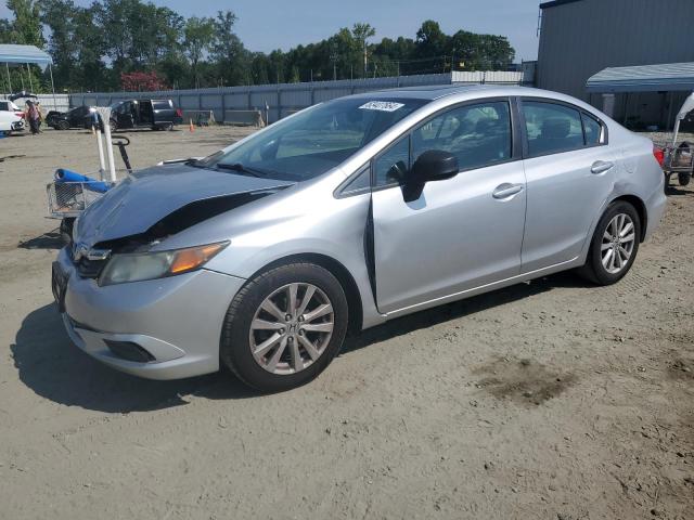 19XFB2F97CE036172 - 2012 HONDA CIVIC EXL 银色 照片 1